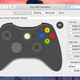 The Xbox 360 Controllers configuration screen on macOS.